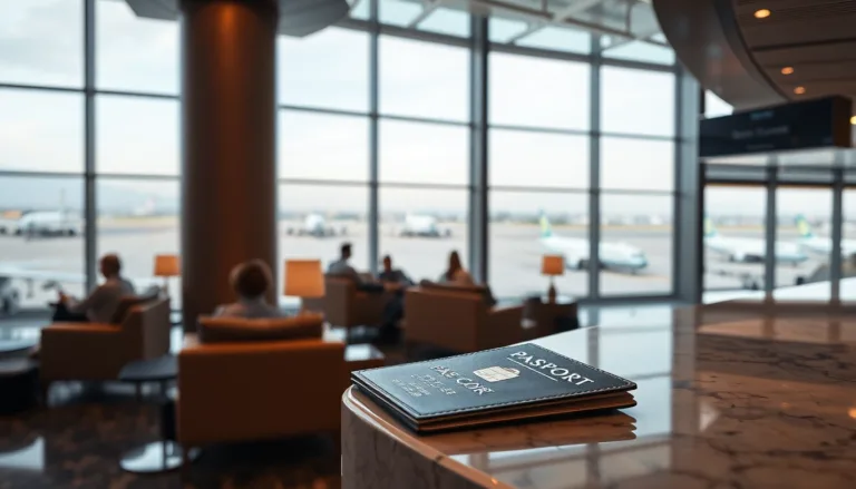 credit cards that offer airport lounge access-title
